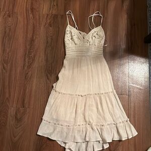 Vintage Bohemian style dress, juniors medium